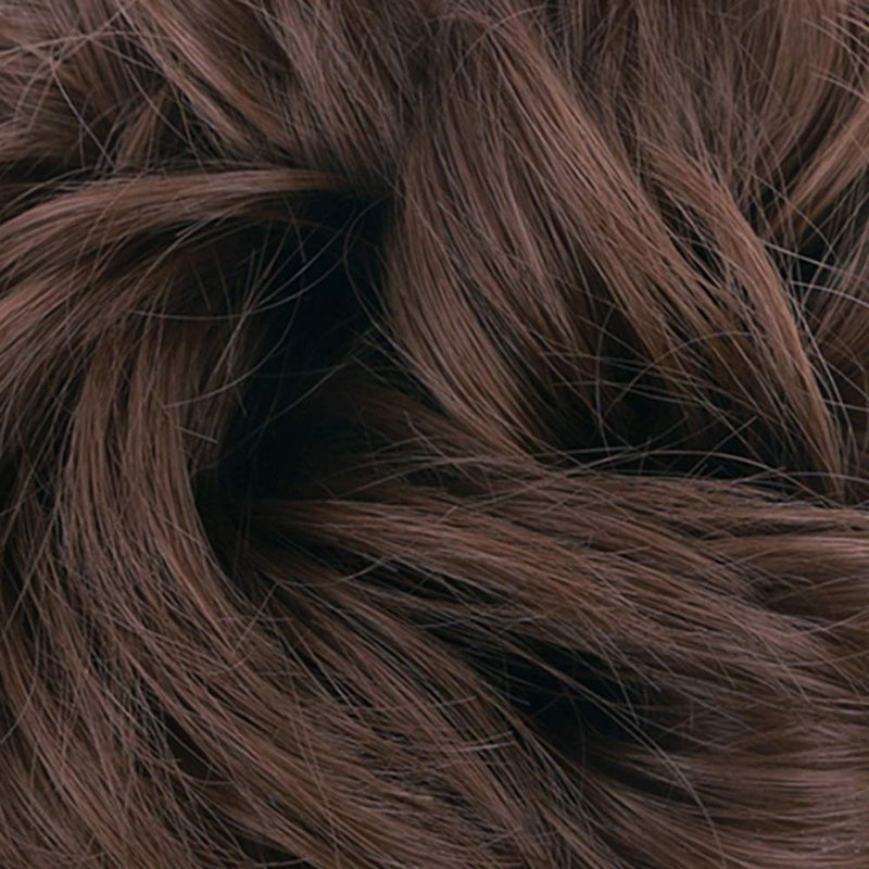 MORICA 2PCS Messy Hair Bun Hair Scrunchies Extension Curly Wavy fake hair bun Synthetic Chignon hair pieces for Women(8#) - Image 3